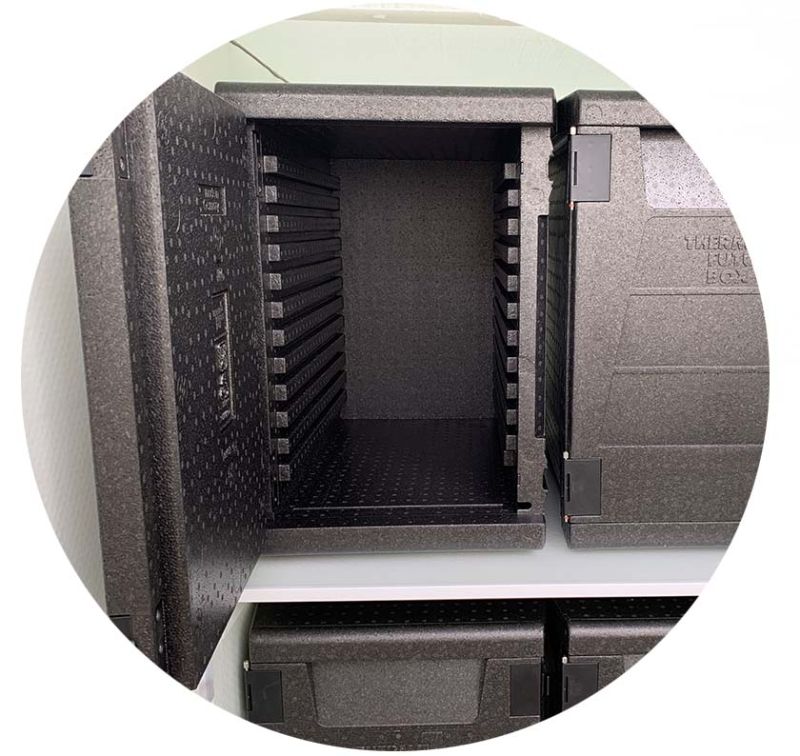 Vélo triporteur Cyclopolitain - 4 boxs isothermes 86L - pack aménagement street picking_1