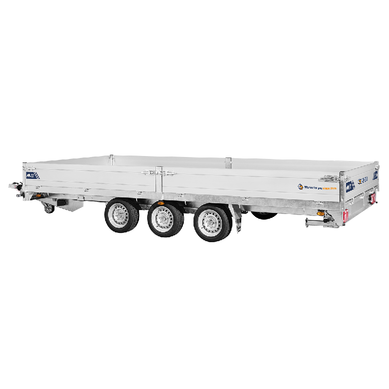 Remorque roues dessous - 5,06 X 2,04M - 3500 KG - SARIS PL 506 204 3500 3 HD_1