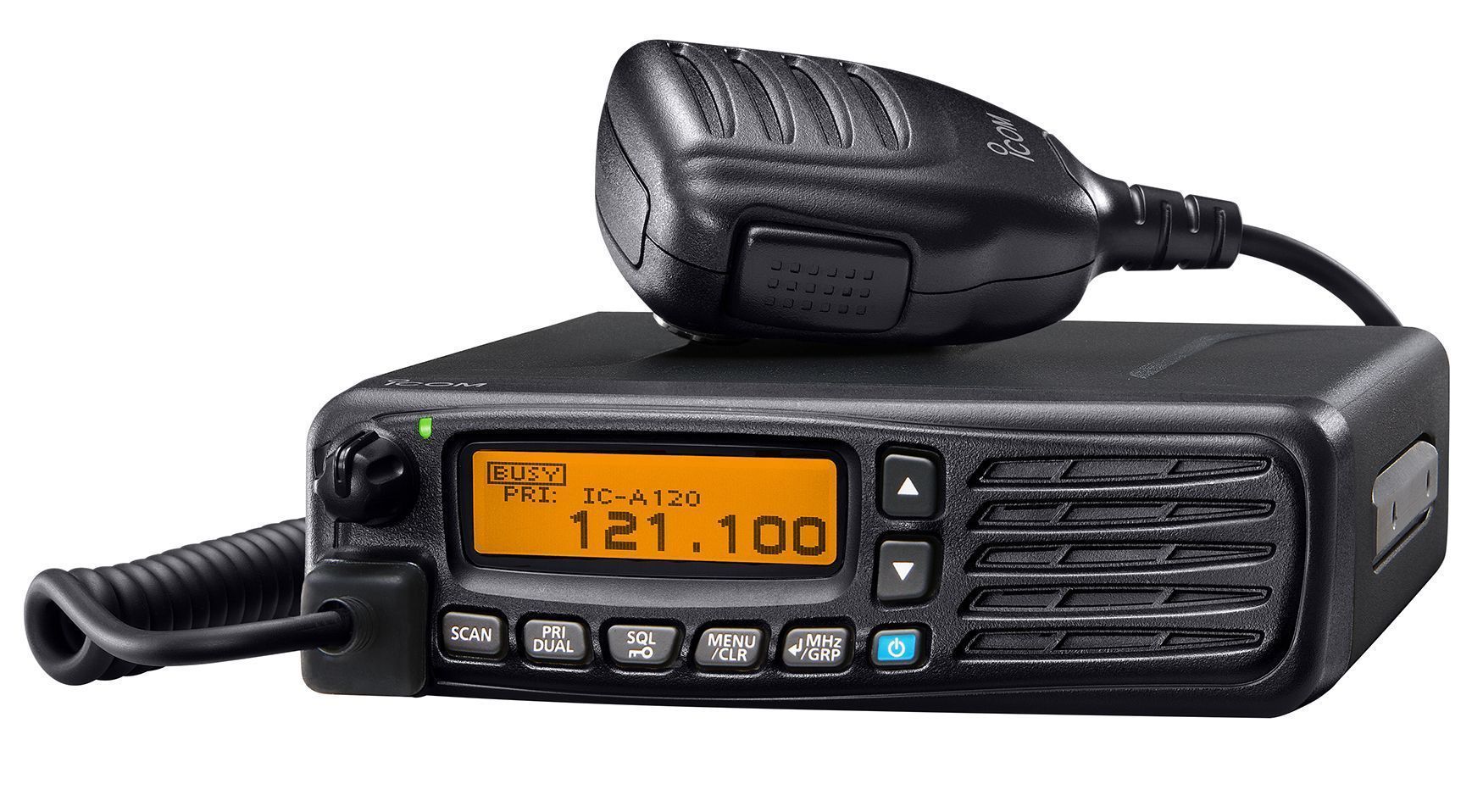Vhf aéronautique pour véhicule piste - services aéroportuaire ic-a120e_0