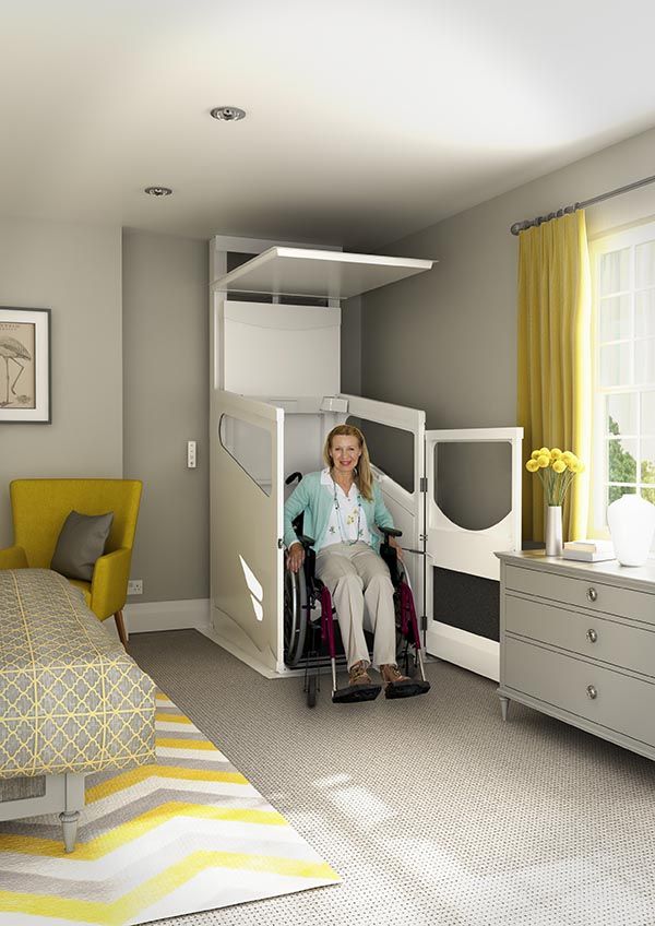 Élévateur domicile pour fauteuil roulant standard - Harmony S_1