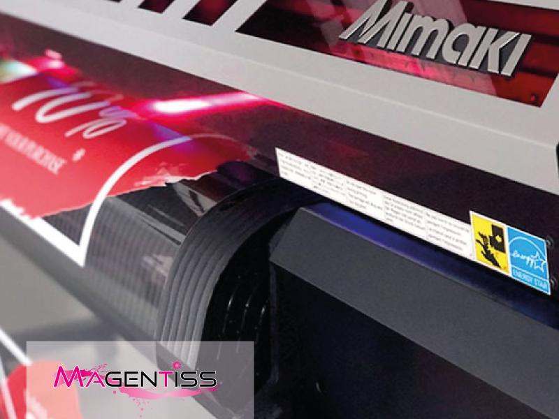 Imprimante à technologie LED-UV - Mimaki UJV100-160 - Impression rapide et flexible avec encre étirable LUS 190_1