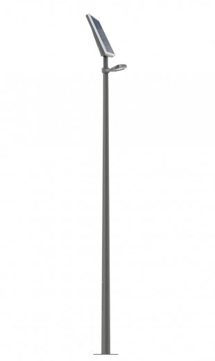 Lampadaire urbain solaire soluo top / led / 10 w / 1166 lm / en aluminium et acier galvanisé thermolaqué / 3.3 m_0