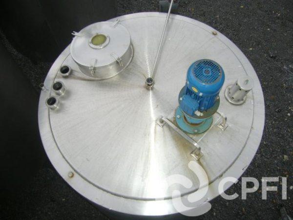 Cuve Pierre Guerin 4000 L - CUV060 - Agitation Tri-pâle - Moteur 2.2 KW_1