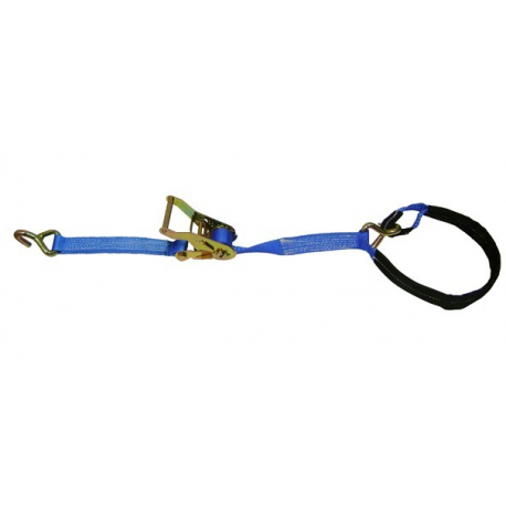 Sangle arrimage Larg. 35 mm - crochet 1 fil + boucle cousue Référence 4558G_1