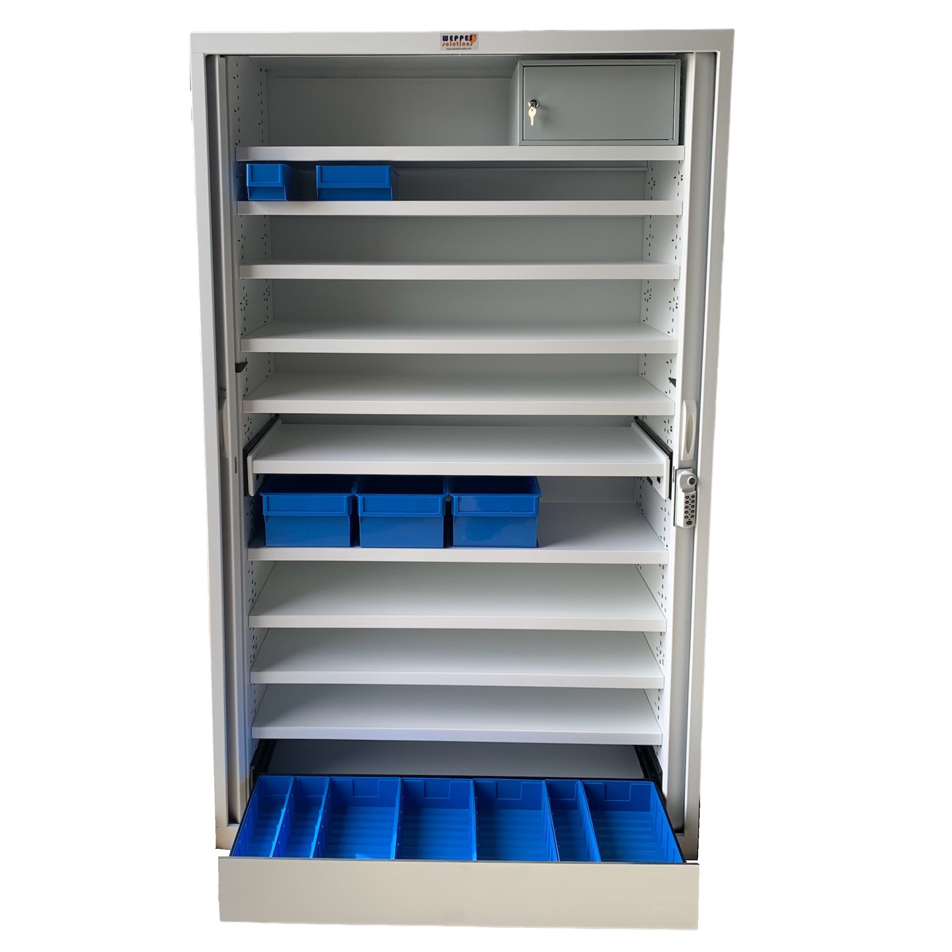 Armoire médicale de service Weppes Solutions - robuste, hygiénique et sécurisée_1