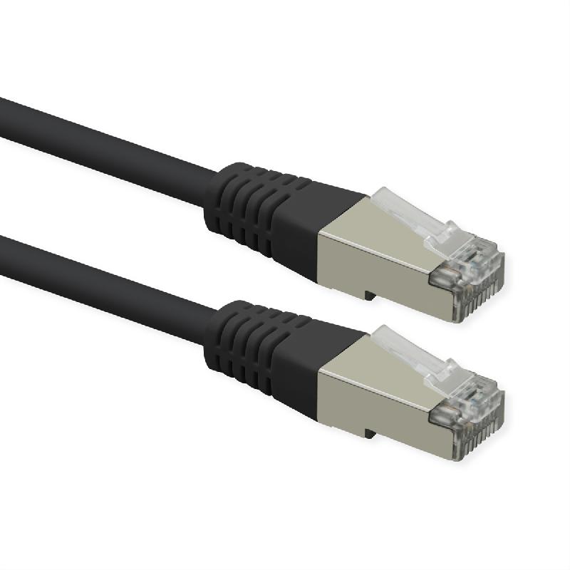 ROLINE Cordon Cat.6 (Classe E), PoE, S/FTP (PiMF) , noir, 3 m_1