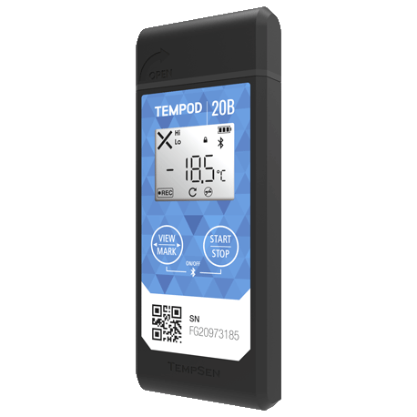 TEMPOD 20B - Enregistreur de température USB/PDF et Bluetooth 4.0, précis à +/-0,3°C_1