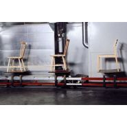 Convoyeurs au sol - Convoynort - pour flacons de parfum en verrerie avec rails en acier et chaîne à cardan_1