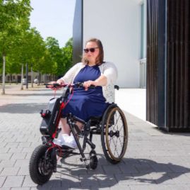 Handbike Tout Électrique - Micro GX 12 avec Afficheur digital et Assistance à la traction_1