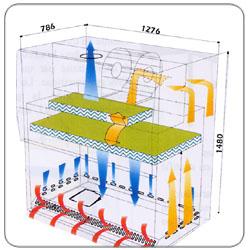 Hotte de pesée et de prélèvement PROTEC II - triple protection PSM - plateau anti-vibrations - stabilité jusqu'à 0,1 mg_1