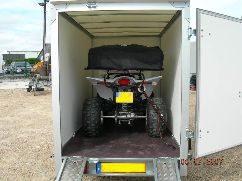 Remorque fourgon pour 1 quad - humbaur - 5190_1