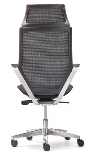Fauteuil de Direction TONKA - Accoudoirs design, têtière fixe et mécanisme Syncron - Référence 7788 FR206_1