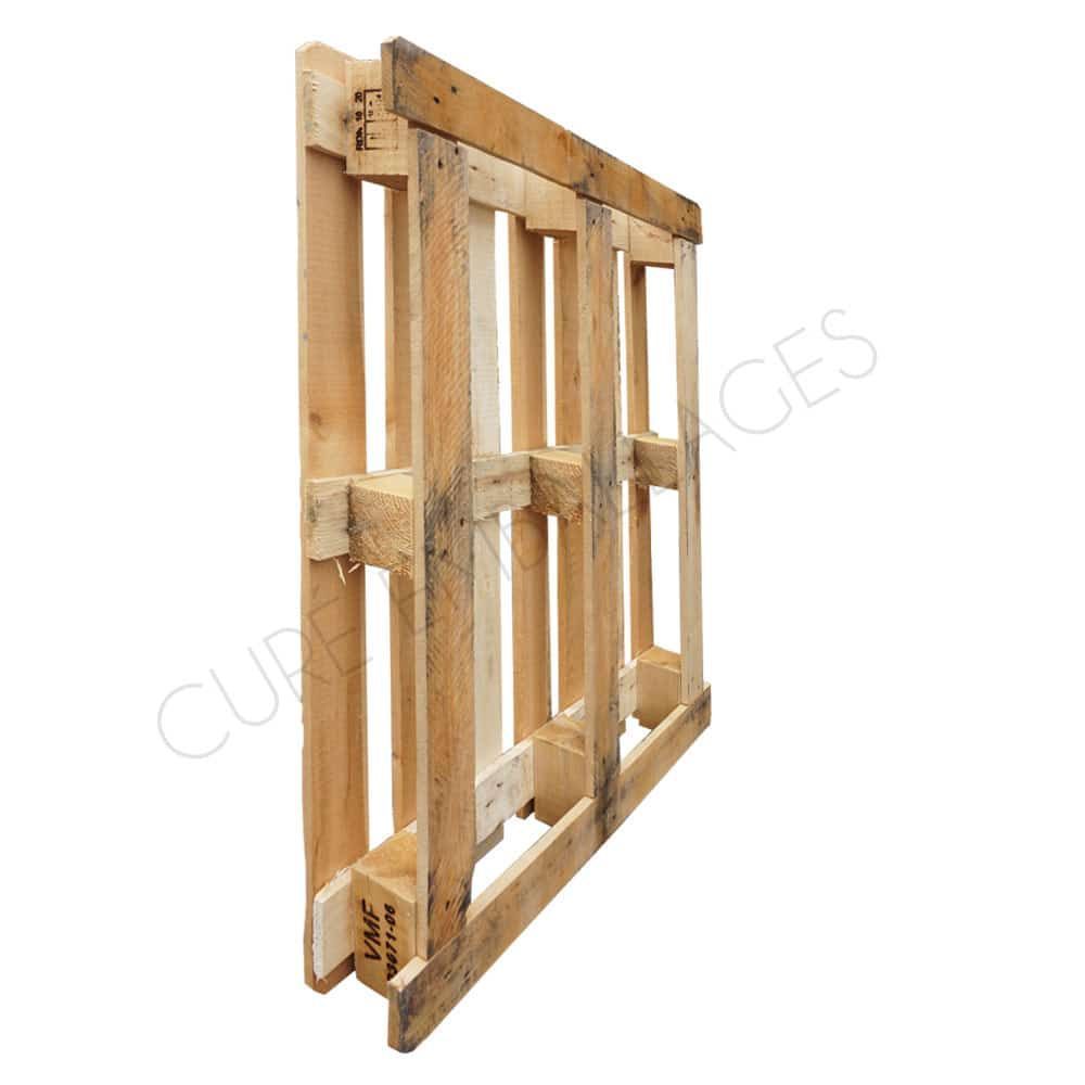 Palette  VMF  1200 X 1000 - 5 semelles - 7 planches avec débord_1