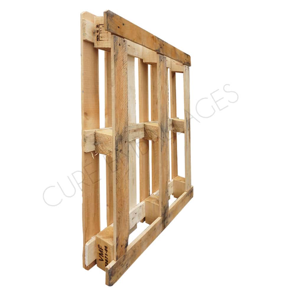 Palette  VMF verrerie  -  VMF 1200 X 1000 - 5 semelles - 7 planches avec débord - Disponible en recyclée ou neuve_1