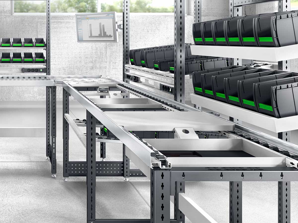 Système d'organisation des pièces de petite taille pour l'industrie, les ateliers et les véhicules utilitaires - bottBox - primé iF Design et Red Dot Award_1