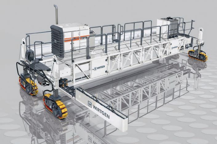 TCM 180 - Machines à coffrage glissant Wirtgen - 41 kW / 56 ch - Largeur de travail jusqu'à 18 m_1