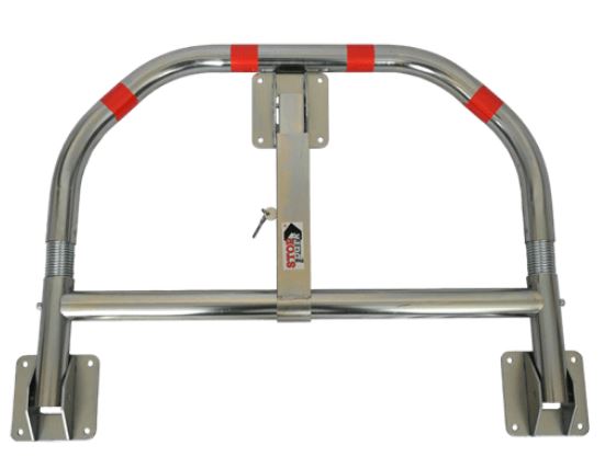 Barrière de protection de parking rabattable - SPM 300 PRO FLEXY - élégante, robuste avec amortisseurs intégrés_1