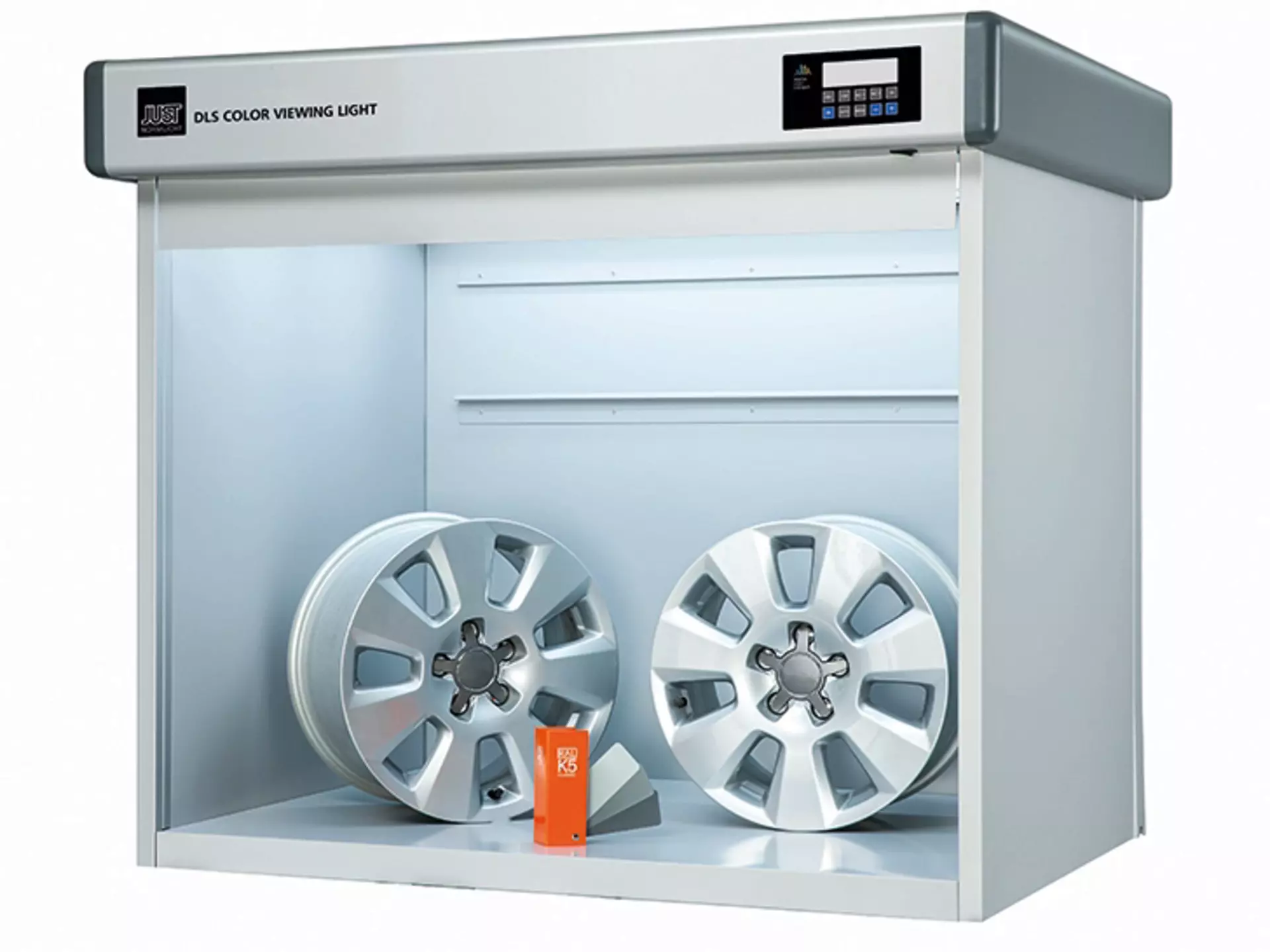 Cabine lumineuse pour l'évaluation visuelle des couleurs utilisant une technologie LED de pointe - LED Color Viewing Light v8_1