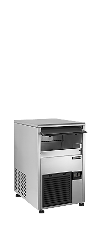 Machine à glaçons pleins cylindriques 18g - 26 kg/24h - stockage 8 kg | Tefcold - TC26_1