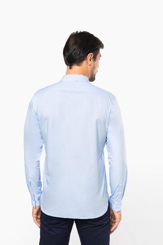 Chemise de travail popeline manches longues homme - Réf: PK500 - Kariban Premium_1