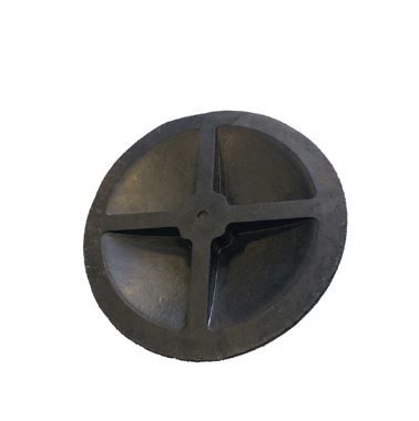 26769 - Ralentisseur circulaire de vitesse en caoutchouc recyclé - Direct Signalétique - Diamètre 200 mm, Hauteur 40 mm_1