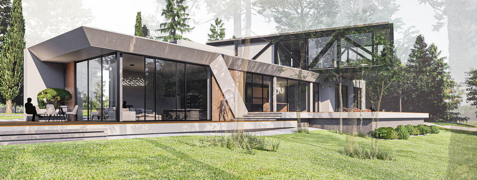 Maison préfabriquée en acier 370m² - 2 étages - 6 chambres ou 5 chambres et bureau - ISKVILLA4_1