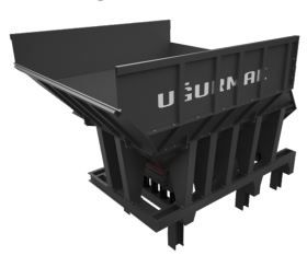 Série UMG - Alimentateur vibrant à scalpeur - Trémies lourds - Ugur Makina_1