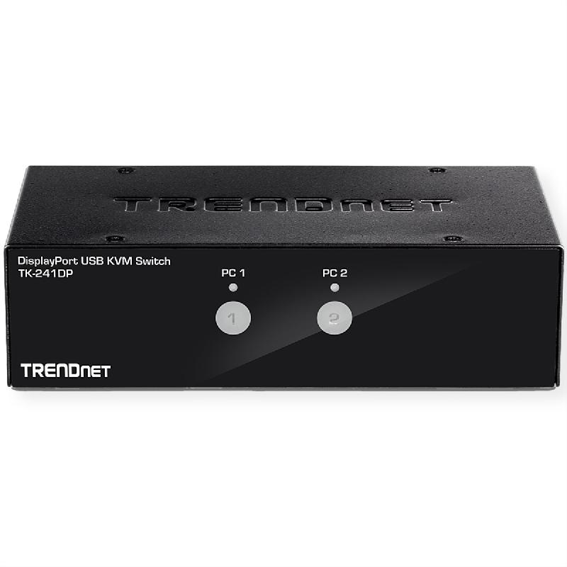 TRENDnet TK-241DP Switch KVM DisplayPort à 2 ports_1