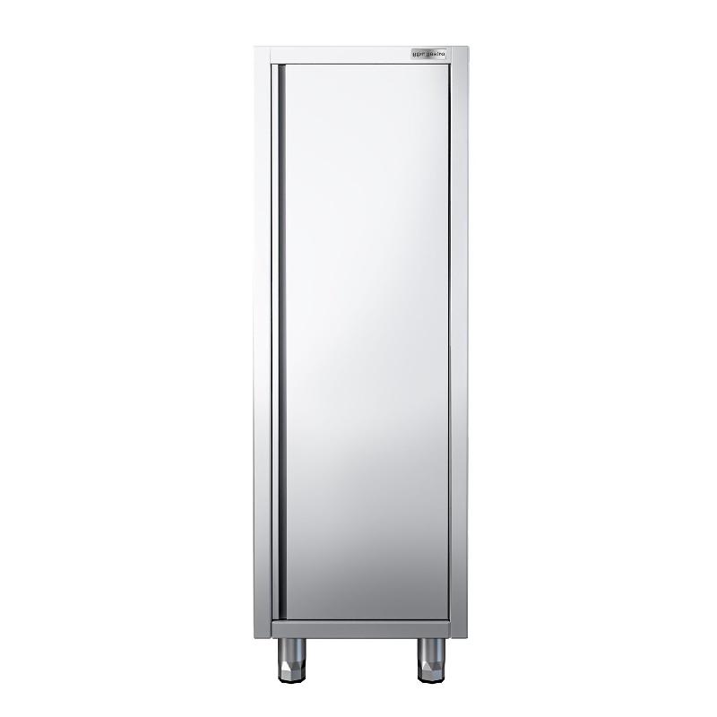 Armoire haute inox P 600 x H 1800 -1 porte battante_1