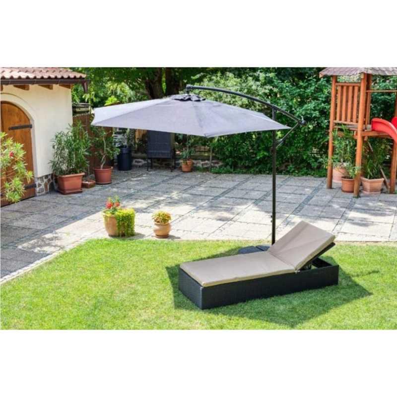 Parasol déporté happy sun 300 – MTF – beige – 3exn9002_1