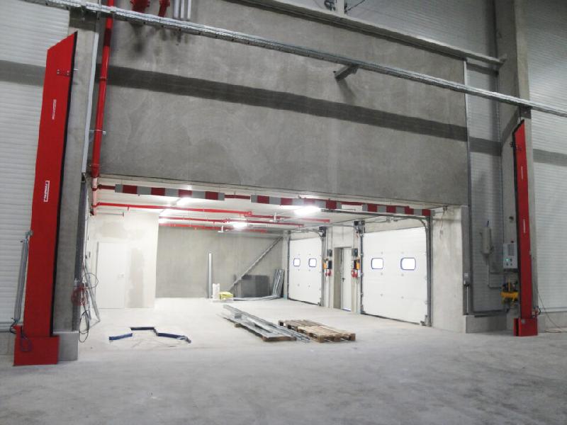 Système de barrière automatique en position verticale