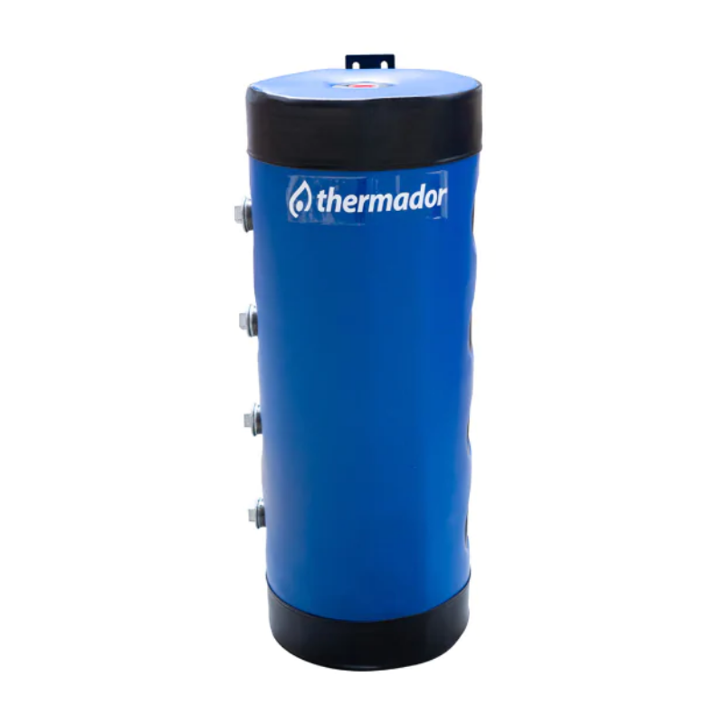 Bouteille de mélange et ballon tampon acier 100 L pose murale - 8 piquages - Thermador - BMEL100SKM_1