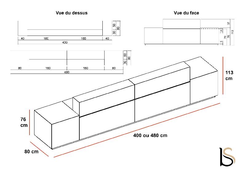 Comptoir d'accueil 2 personnes Z1 - Officity - 480, Non_1