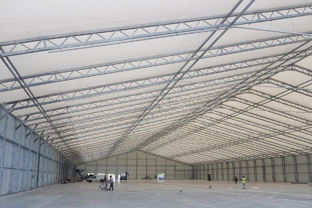 Entrepôts et hangars de stockage à structure acier pour les grands volumes_1