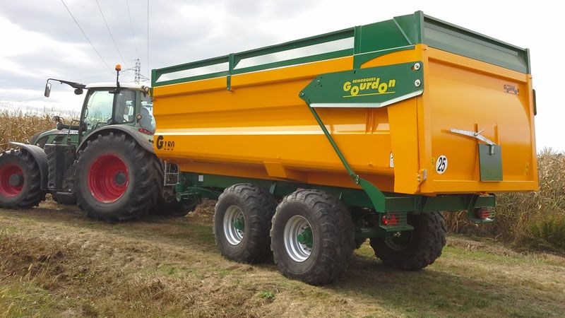Remorque agricole G 180 avec caisse surbaissée