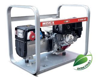 GE 8000 HBT Groupe électrogène portatif - Mosa - Honda - Triphasé 7 kVA PRP - 50 Hz_1