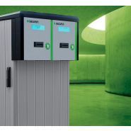 LED DataPark - Gestion de parking - Hub avec borne d'entrée multilingue, piste d’entrée et sortie_1