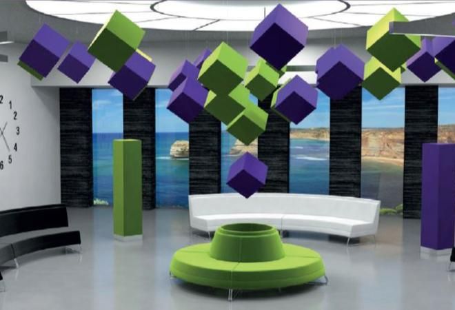 Panneau acoustique - réduction des nuisances sonores - fixation murale, plafond ou sur pied_1