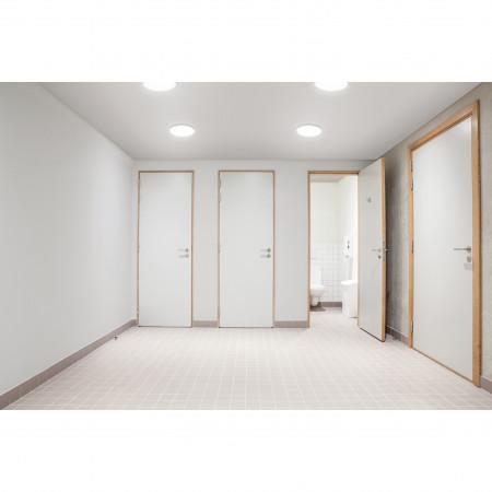 Plafonnier LED SMD 18W - Valgus IP54 - Blanc - Coupure de phase L,C - Diamètre 300 mm_1