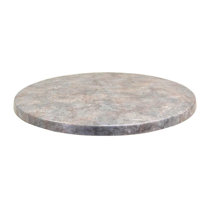 Plateau de table rond Topalit Ø60 - ZINC_1