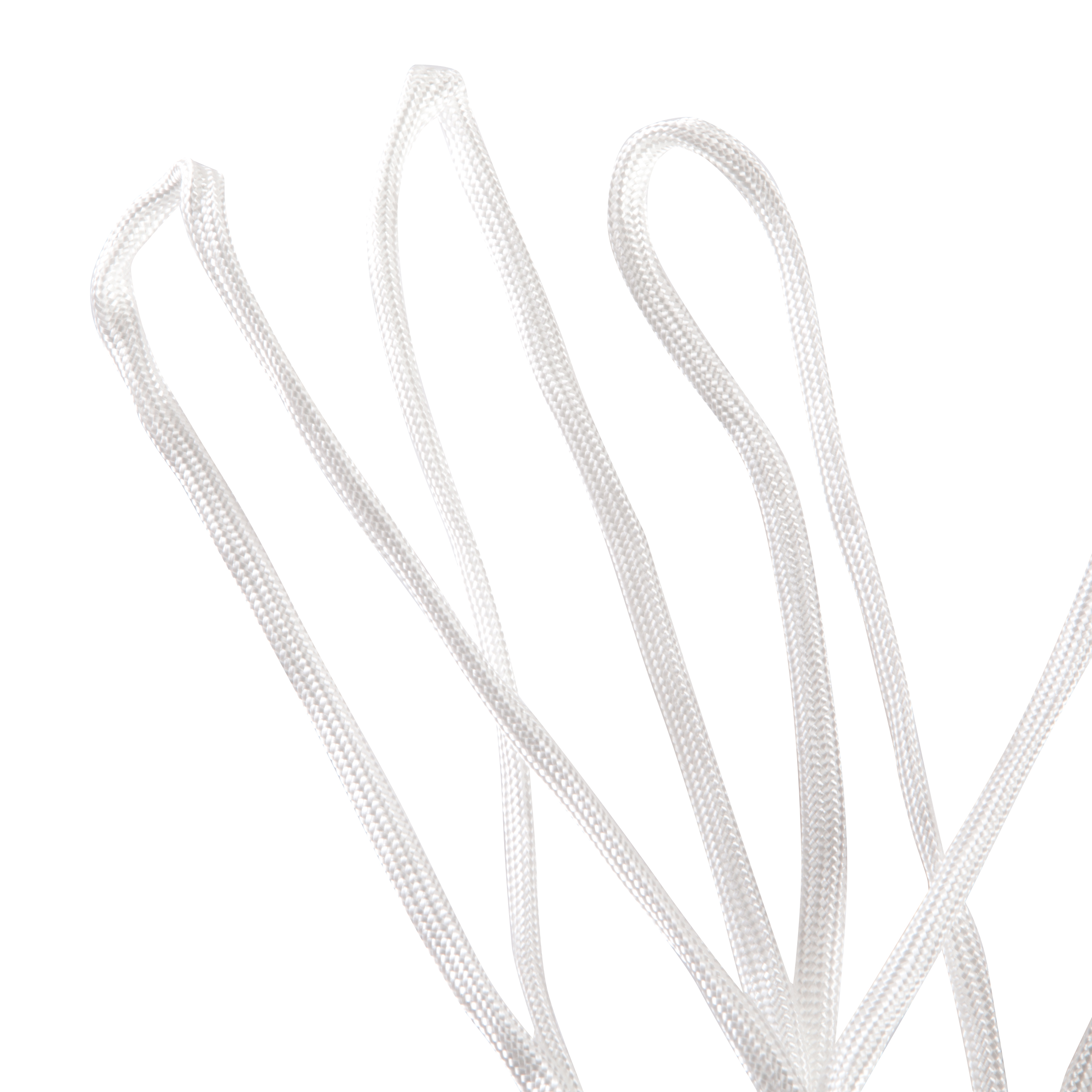 TARMAK - Filet de basket 6mm blanc pour panier ou panneau - Résistant aux intempéries - Compatible avec tous les cercles Tarmak - Filet de basketball pour enfants et adultes en extérieur_1