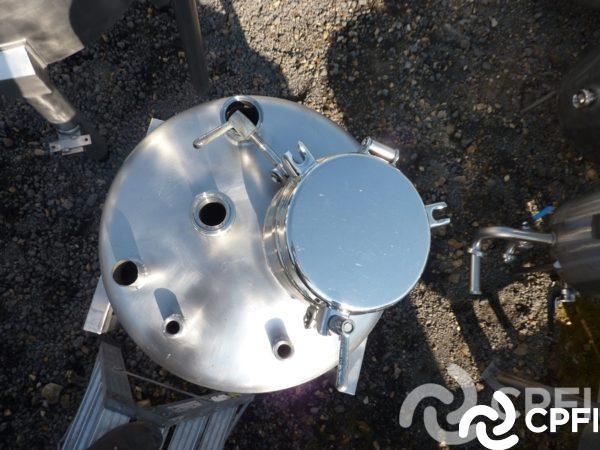 Bac de lancement 100 L - BNC059 - Diam trou d'homme 200 mm - 44 KG_1