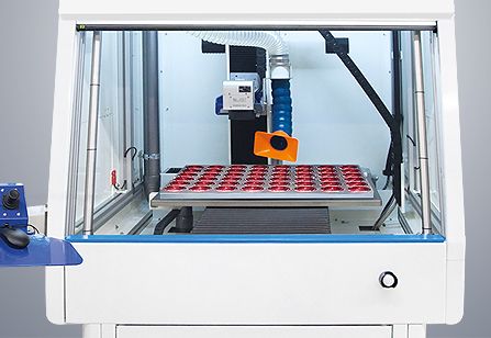 Compactmark G8 - Marquage laser - Lasit - Hauteur 2420 mm - Structure acier soudé et marquage cylindrique_1