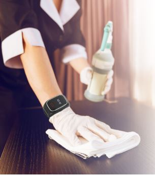 Dispositif PTI D-3000 avec géolocalisation GPS intégrée