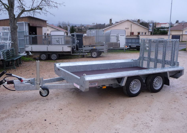 Remorque porte-engin - PTAC 2600 kg - Hulco Terrax_1