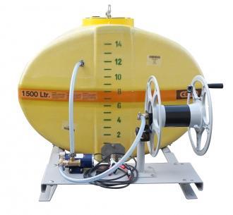 Cuve à eau ovale avec pompe  électrique - 600 l - 308479_1
