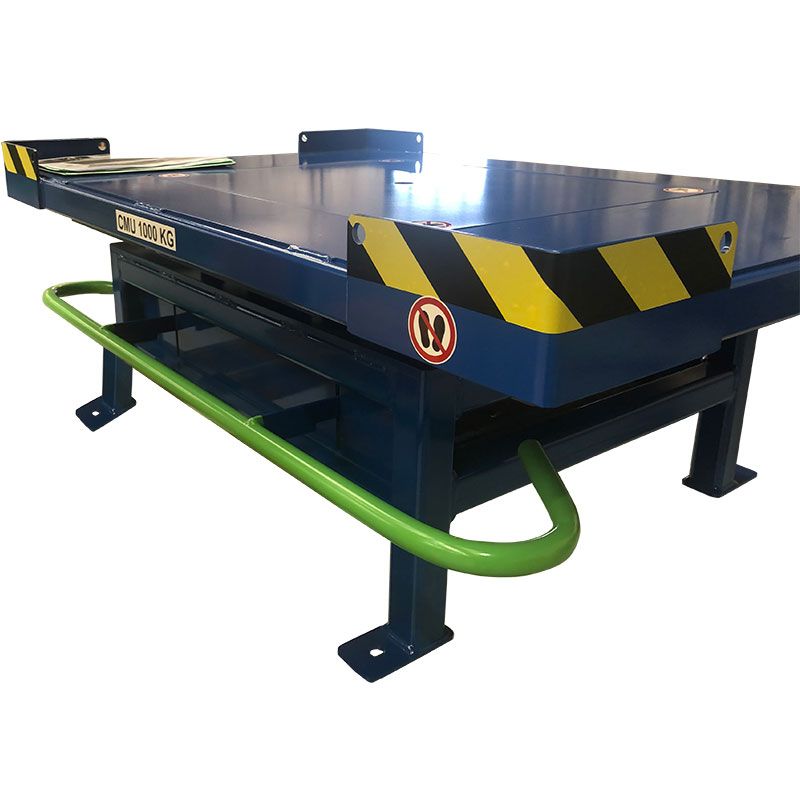 Plateau tournant simple pour palettes - PT100-125-085-445-4374 - Rotation 360° - Charge 1000 kg_1