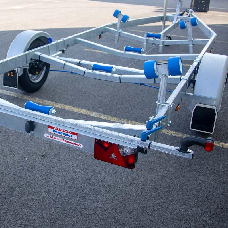 6m30-2M20 -1X 1500 kg 1500 kg - VLEMMIX - Remorque Porte-Bateau_1