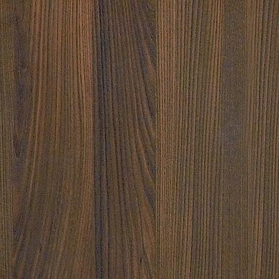 Armoire haute avec portes battantes Mito - MDD - Noir brillant, Sycomore foncé_1