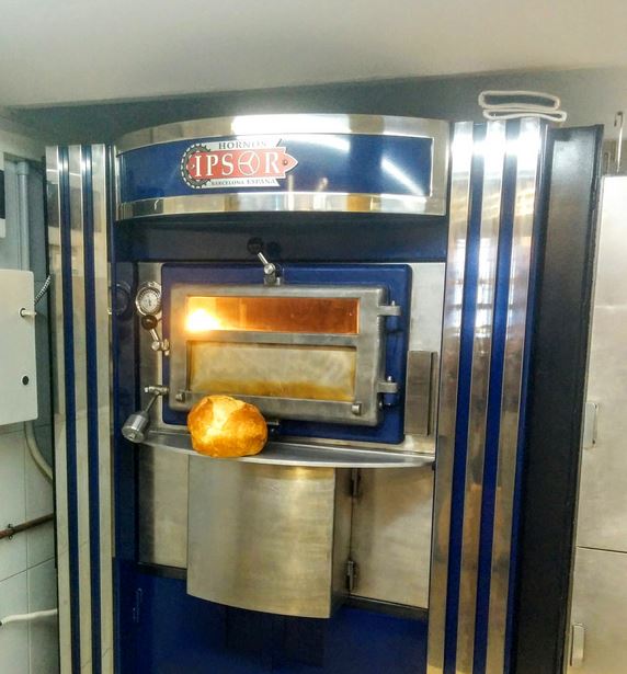 Four à bois à sole tournante Minirotor - 2,7m2 - robuste, isolation thermique, boulangerie, pâtisserie, traiteur_1